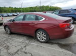 2017 Chevrolet Impala Lt Maroon vin: 2G1105S33H9136450