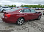 2017 Chevrolet Impala Lt Maroon vin: 2G1105S33H9136450