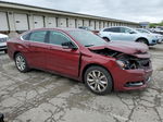 2017 Chevrolet Impala Lt Maroon vin: 2G1105S33H9136450