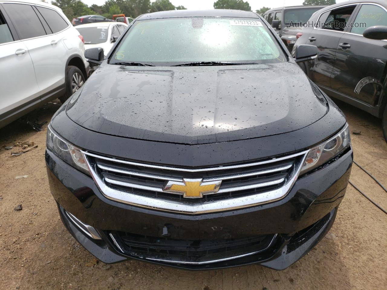 2017 Chevrolet Impala Lt Black vin: 2G1105S33H9141082