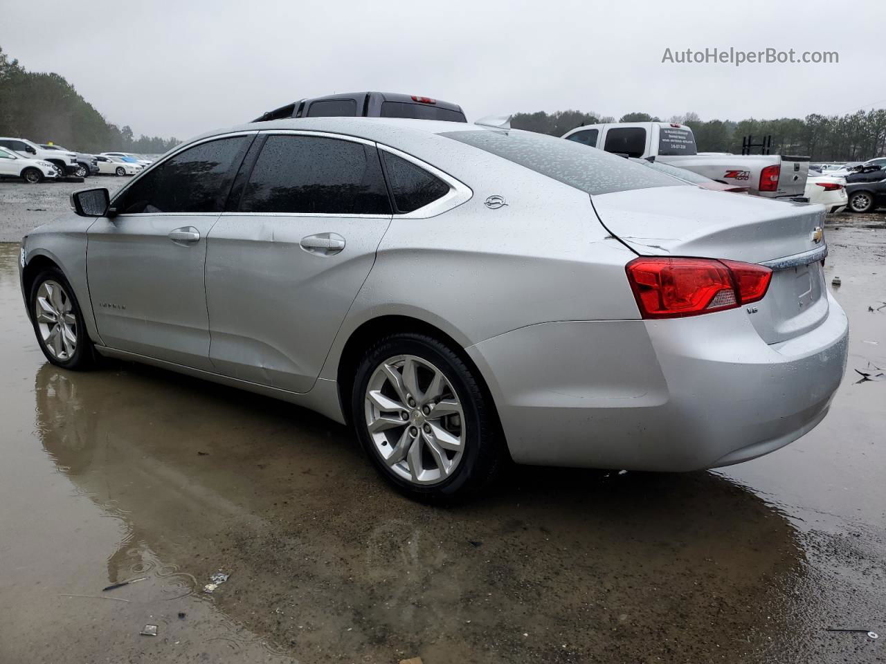 2017 Chevrolet Impala Lt Silver vin: 2G1105S33H9162692