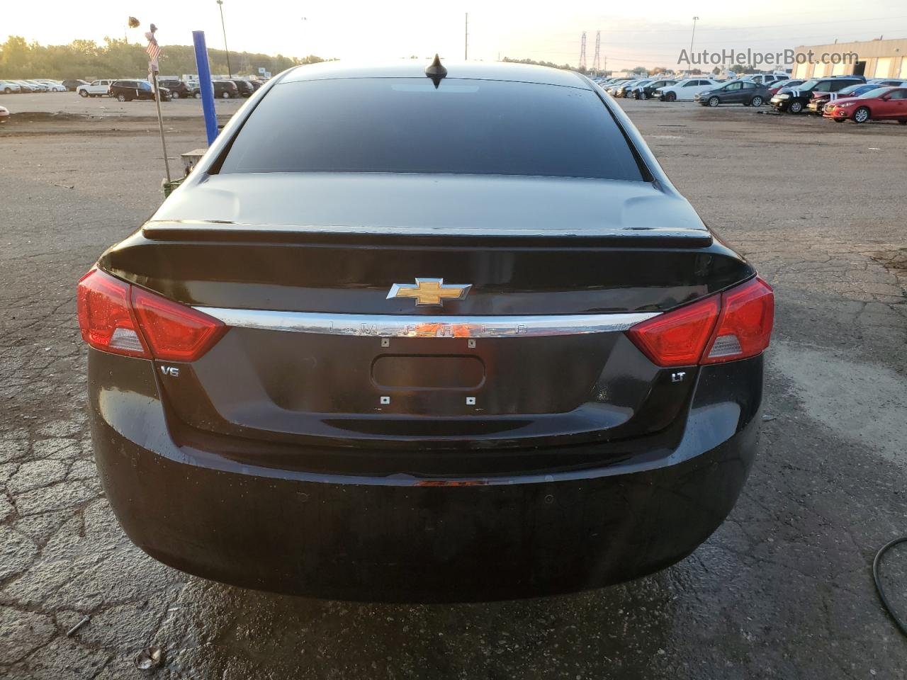 2017 Chevrolet Impala Lt Black vin: 2G1105S33H9189438