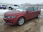 2017 Chevrolet Impala Lt Burgundy vin: 2G1105S34H9103862