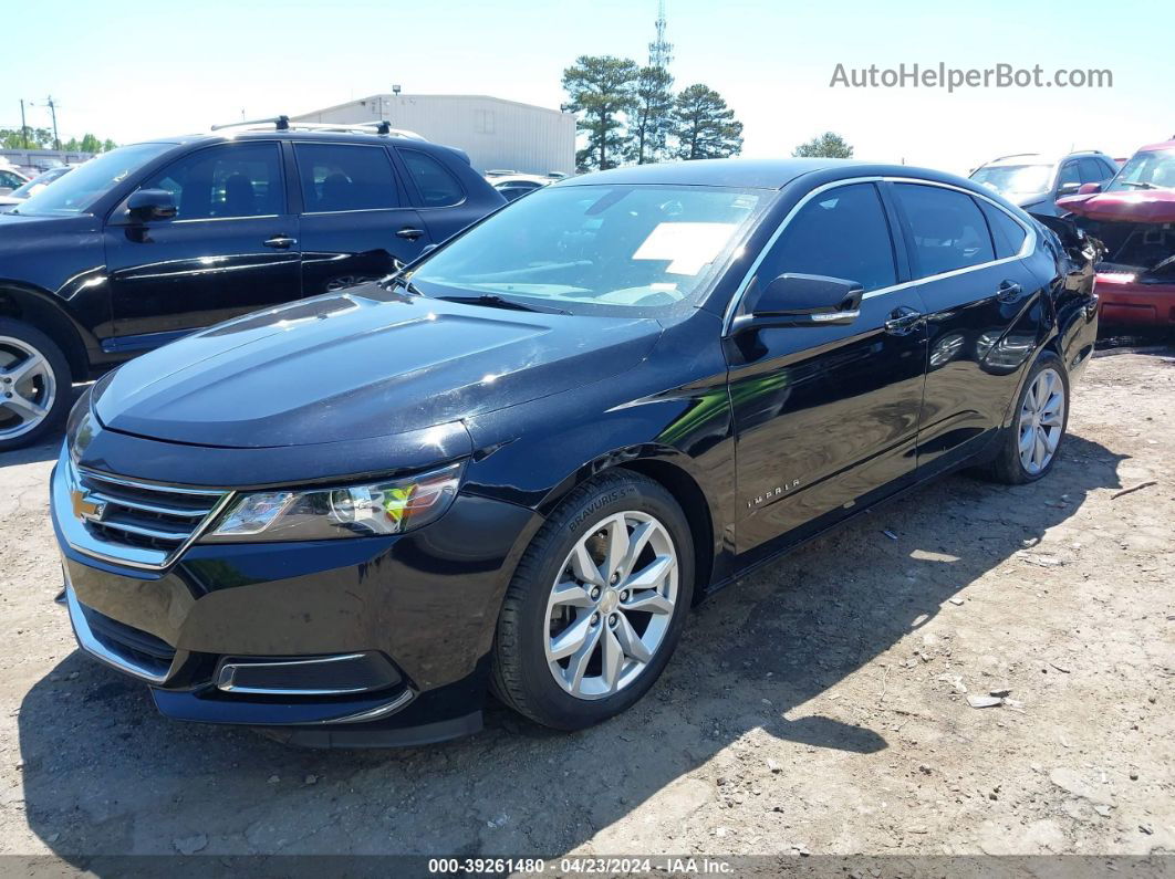 2017 Chevrolet Impala 1lt Черный vin: 2G1105S34H9103876