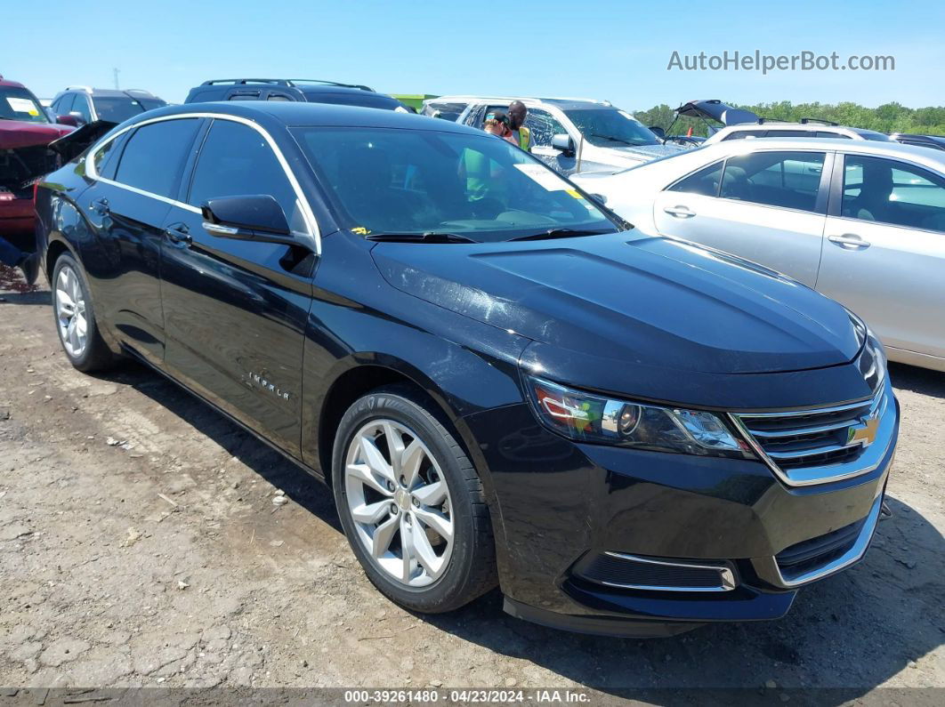 2017 Chevrolet Impala 1lt Черный vin: 2G1105S34H9103876