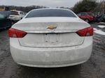 2017 Chevrolet Impala Lt White vin: 2G1105S34H9108480