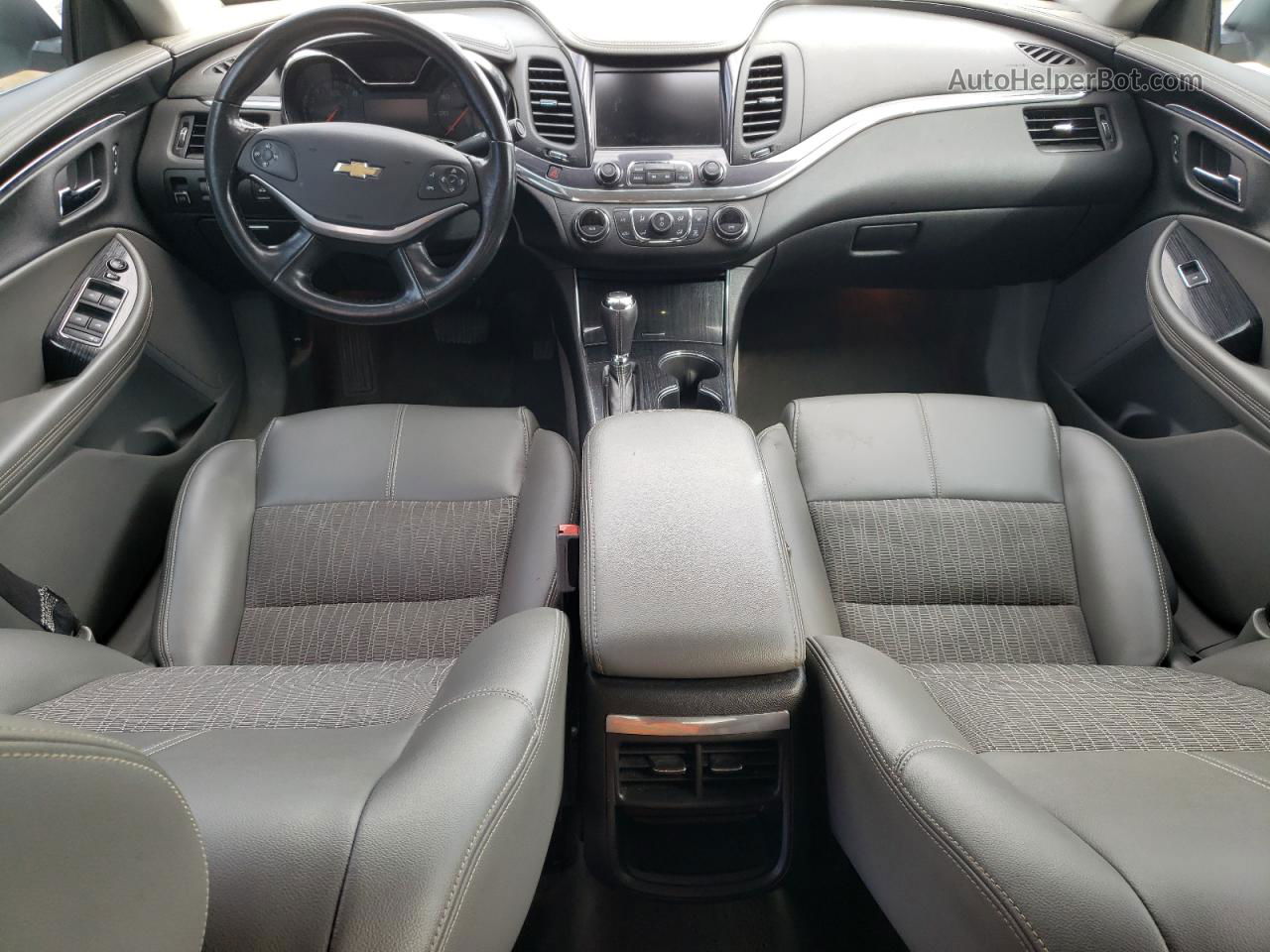 2017 Chevrolet Impala Lt White vin: 2G1105S34H9110018