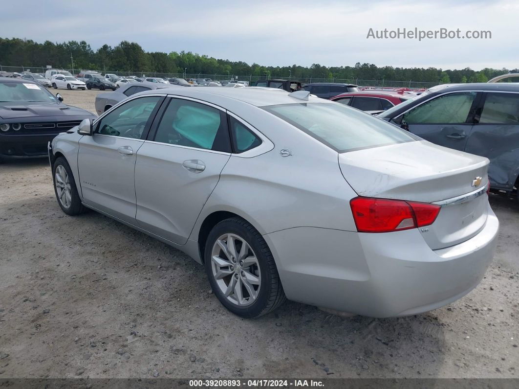 2017 Chevrolet Impala 1lt Silver vin: 2G1105S34H9141222