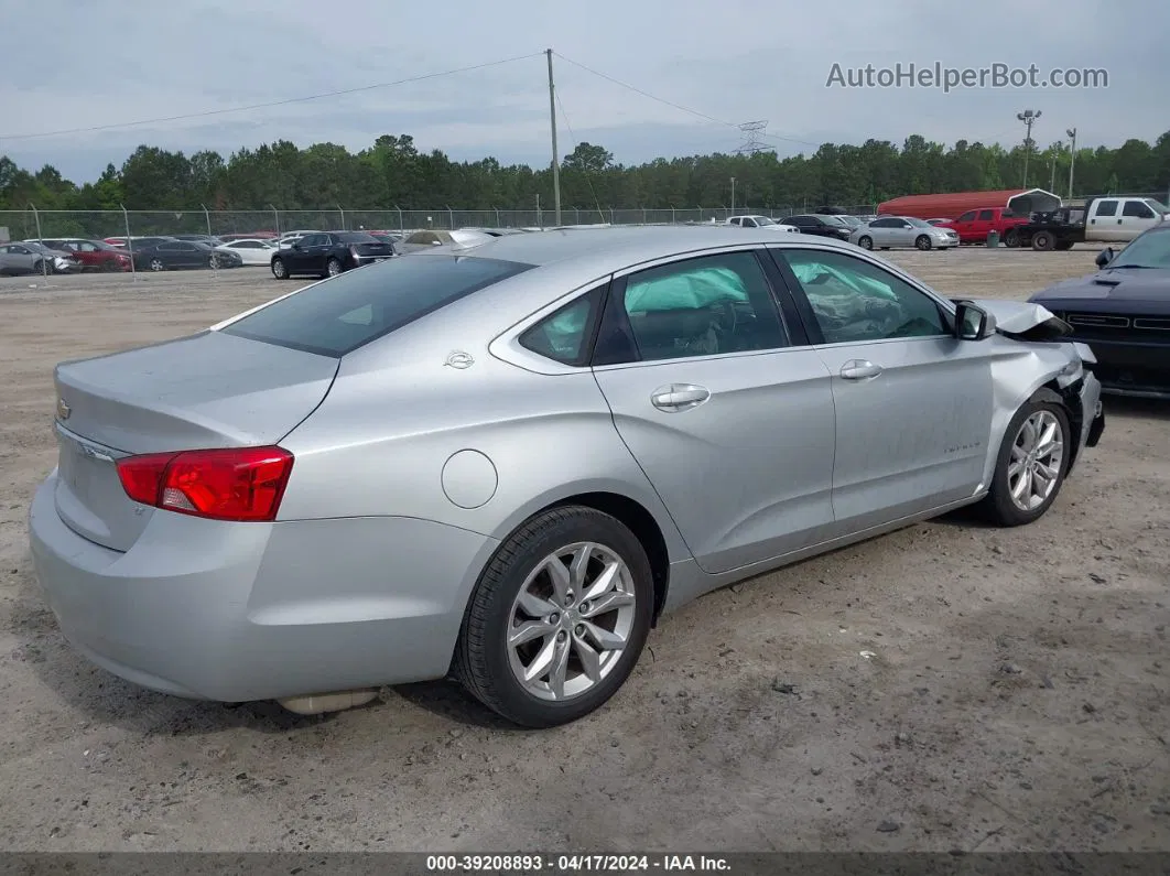 2017 Chevrolet Impala 1lt Silver vin: 2G1105S34H9141222