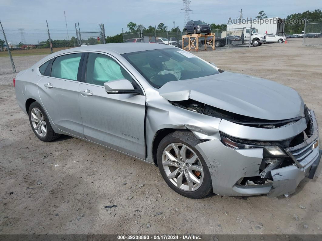 2017 Chevrolet Impala 1lt Silver vin: 2G1105S34H9141222