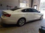 2017 Chevrolet Impala Lt White vin: 2G1105S34H9146386