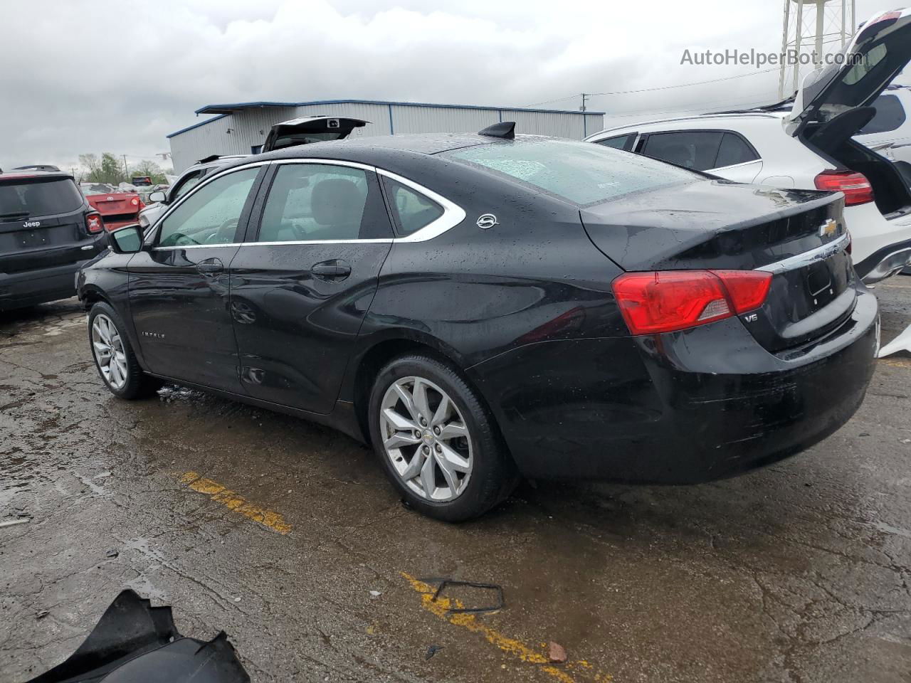 2017 Chevrolet Impala Lt Black vin: 2G1105S34H9155265