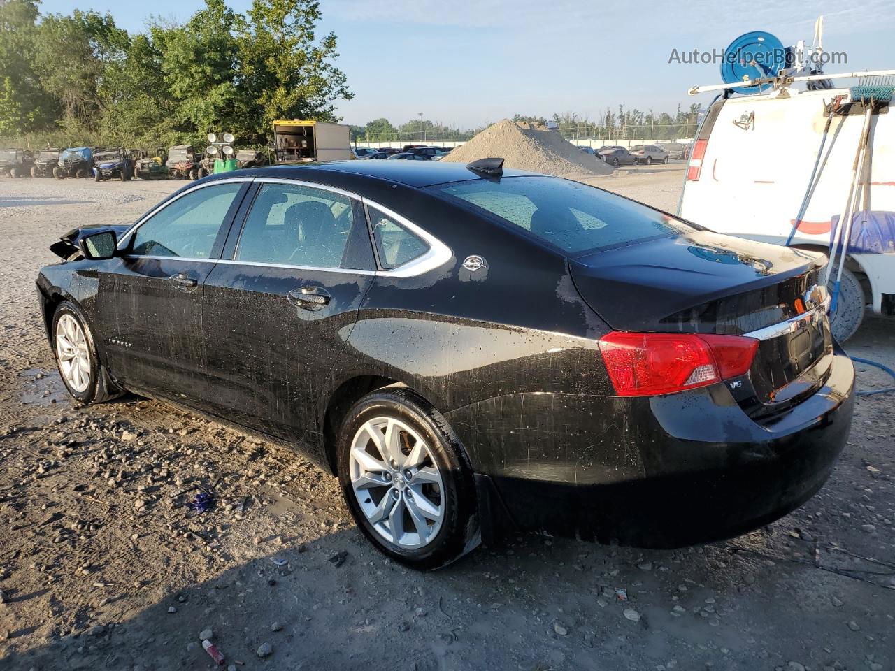 2017 Chevrolet Impala Lt Black vin: 2G1105S34H9158831