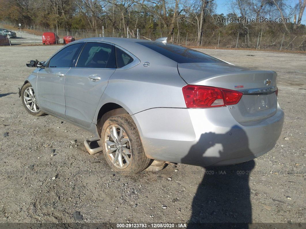 2017 Chevrolet Impala Lt Silver vin: 2G1105S34H9166668