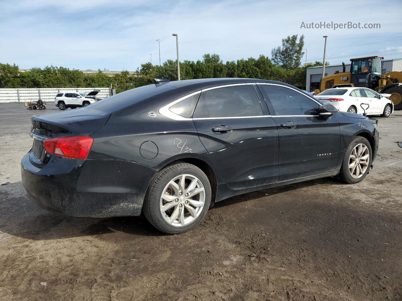 2017 Chevrolet Impala Lt Черный vin: 2G1105S34H9170493