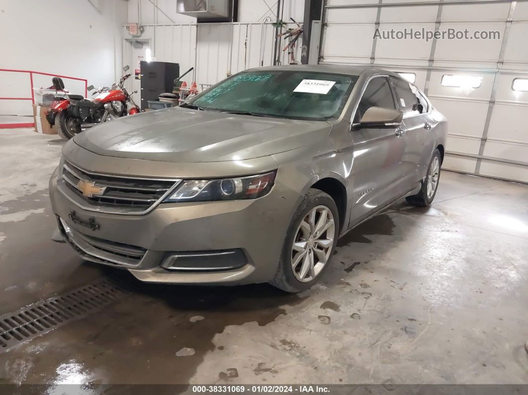 2017 Chevrolet Impala 1lt Gray vin: 2G1105S34H9174558