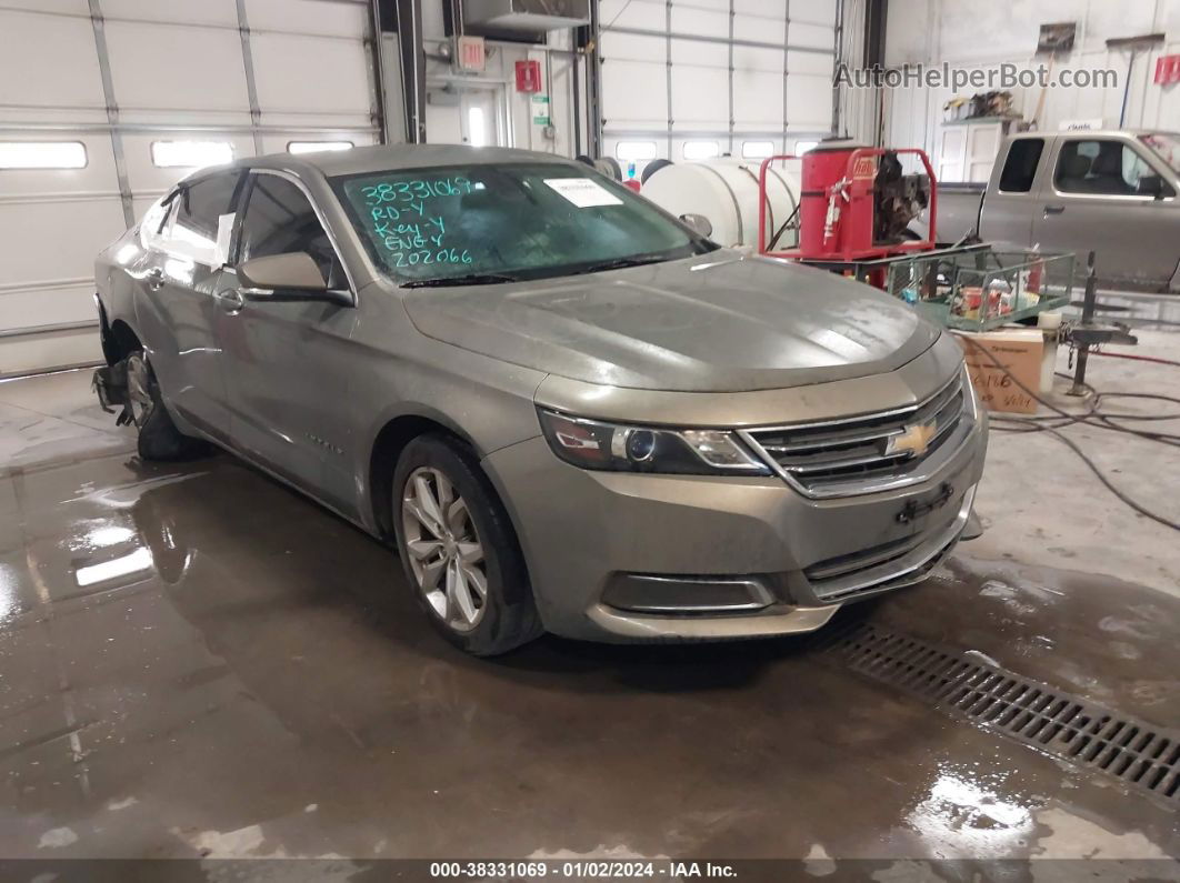 2017 Chevrolet Impala 1lt Gray vin: 2G1105S34H9174558