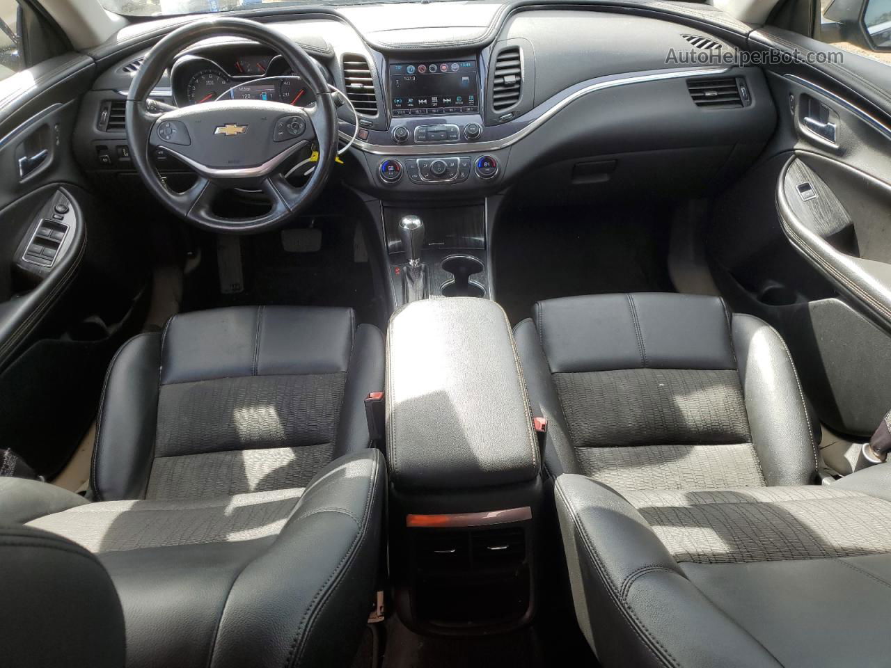2017 Chevrolet Impala Lt Black vin: 2G1105S34H9178805
