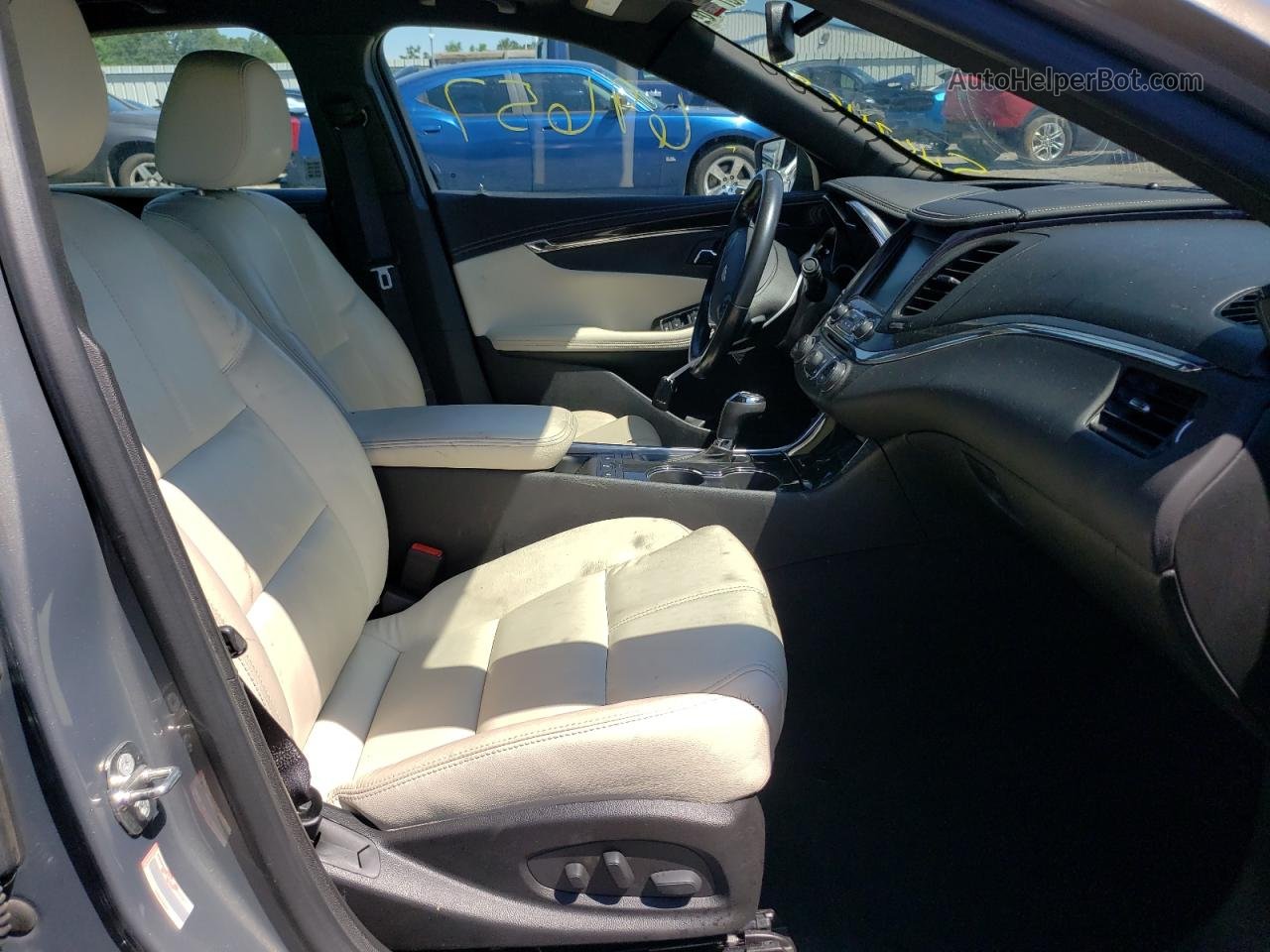 2017 Chevrolet Impala Lt Серый vin: 2G1105S34H9198343