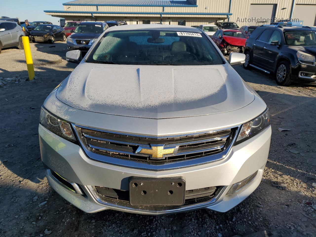 2017 Chevrolet Impala Lt Silver vin: 2G1105S35H9112859