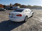 2017 Chevrolet Impala Lt White vin: 2G1105S35H9116152