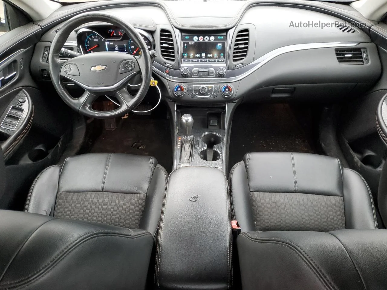 2017 Chevrolet Impala Lt Black vin: 2G1105S35H9119245