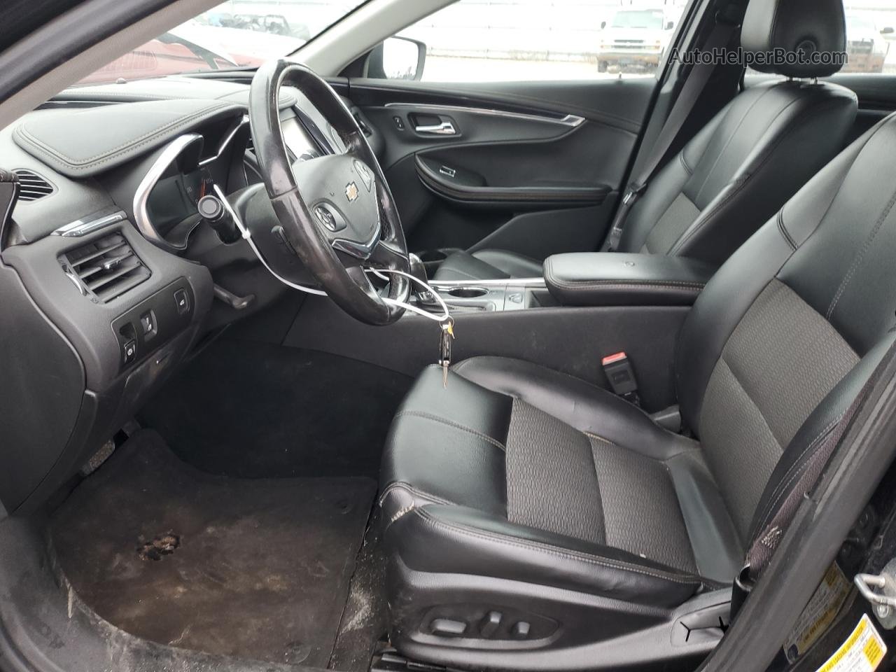 2017 Chevrolet Impala Lt Черный vin: 2G1105S35H9119245
