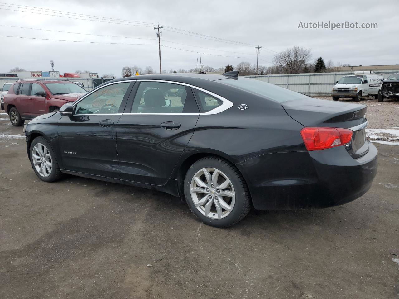 2017 Chevrolet Impala Lt Black vin: 2G1105S35H9119245