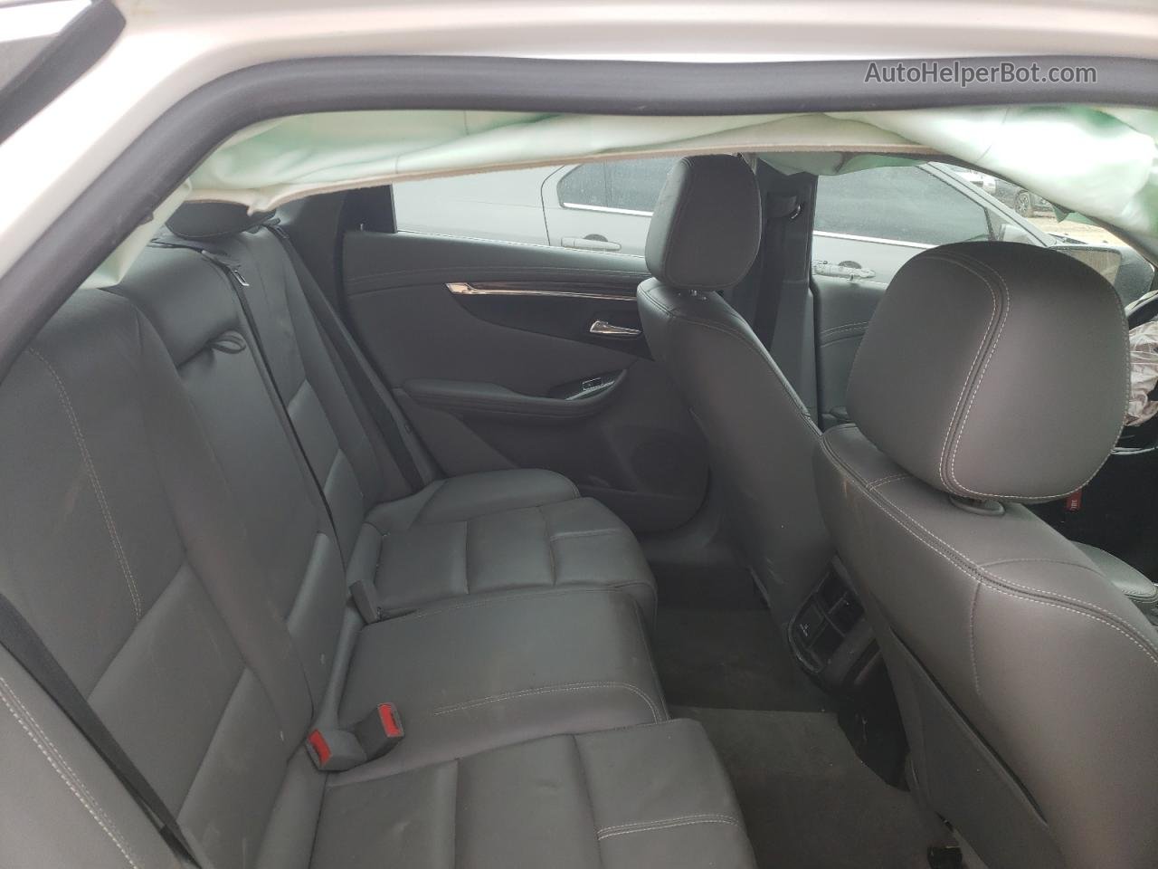 2017 Chevrolet Impala Lt White vin: 2G1105S35H9129676