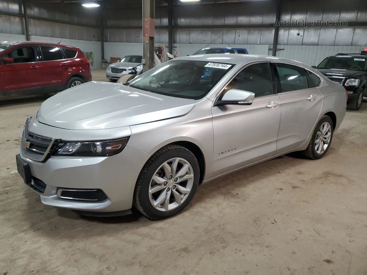 2017 Chevrolet Impala Lt Silver vin: 2G1105S35H9146543