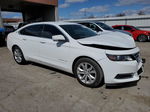 2017 Chevrolet Impala Lt White vin: 2G1105S35H9155954