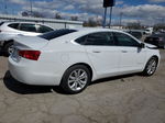 2017 Chevrolet Impala Lt White vin: 2G1105S35H9155954