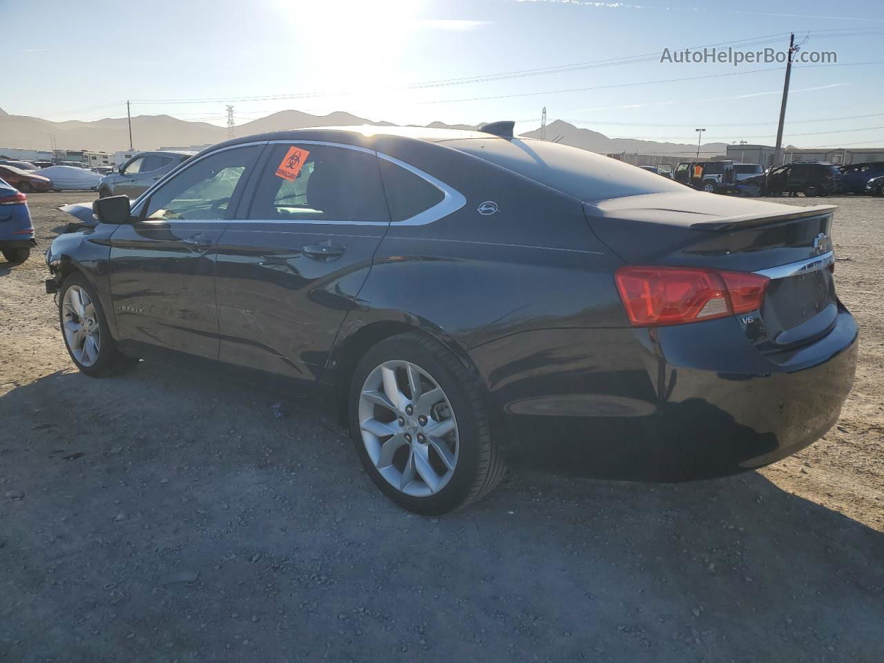 2017 Chevrolet Impala Lt Blue vin: 2G1105S35H9185004