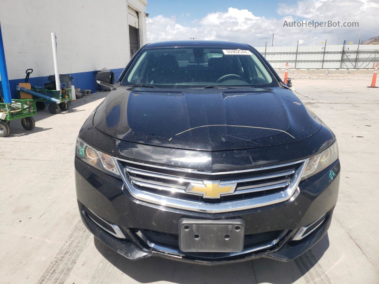 2017 Chevrolet Impala Lt Black vin: 2G1105S36H9106150