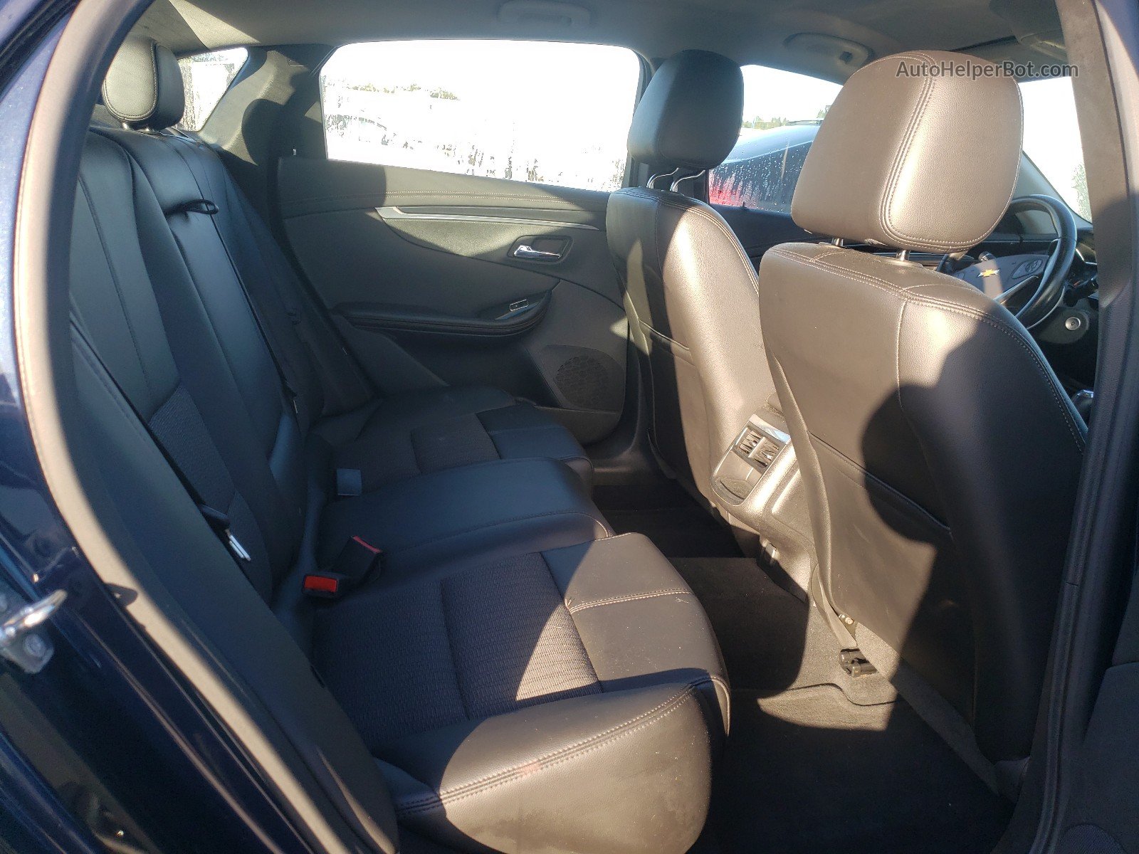 2017 Chevrolet Impala Lt Blue vin: 2G1105S36H9109405