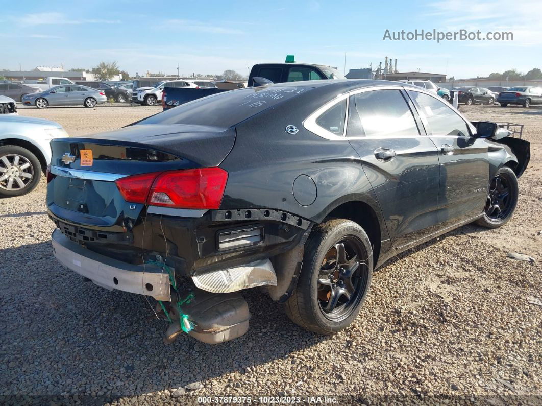 2017 Chevrolet Impala Lt Black vin: 2G1105S36H9109839