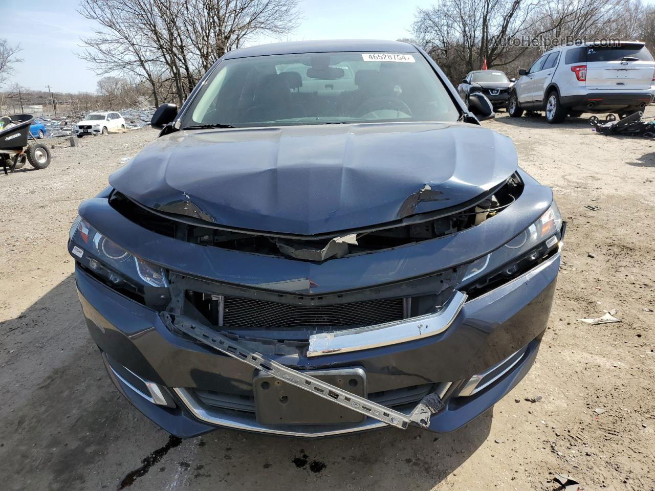 2017 Chevrolet Impala Lt Blue vin: 2G1105S36H9119707