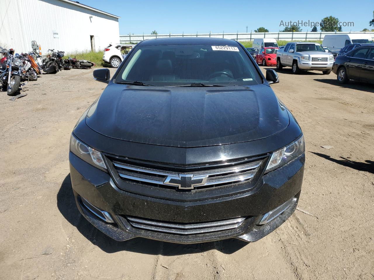 2017 Chevrolet Impala Lt Black vin: 2G1105S36H9150469