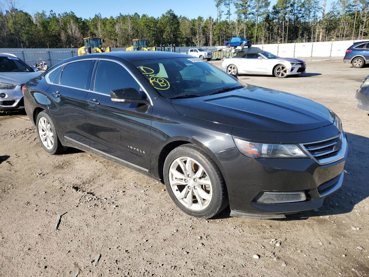 2017 Chevrolet Impala Lt Black vin: 2G1105S36H9158247