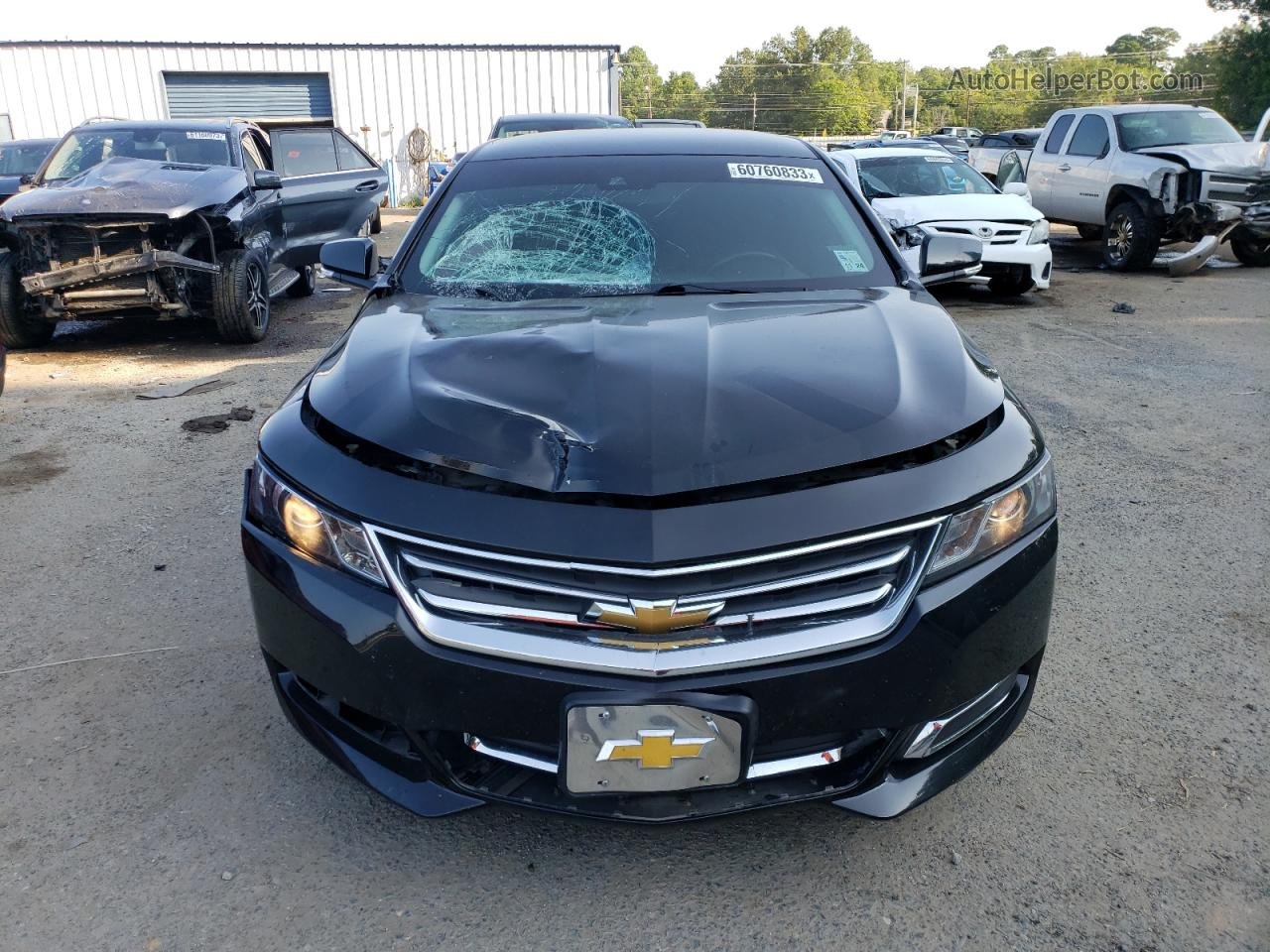 2017 Chevrolet Impala Lt Black vin: 2G1105S36H9188445