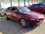 2017 Chevrolet Impala Lt Maroon vin: 2G1105S36H9192186