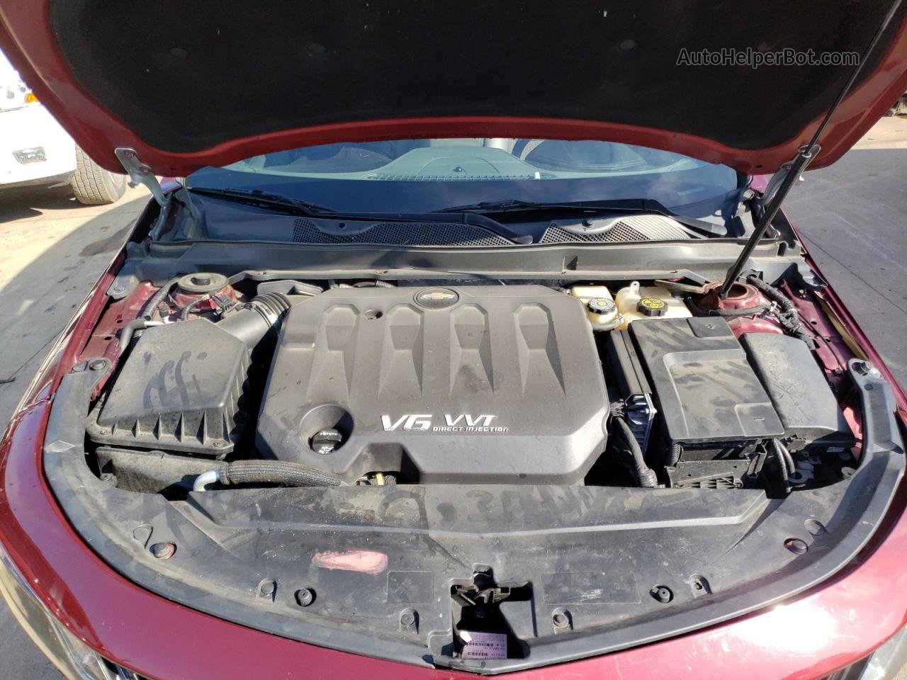 2017 Chevrolet Impala Lt Темно-бордовый vin: 2G1105S36H9192186