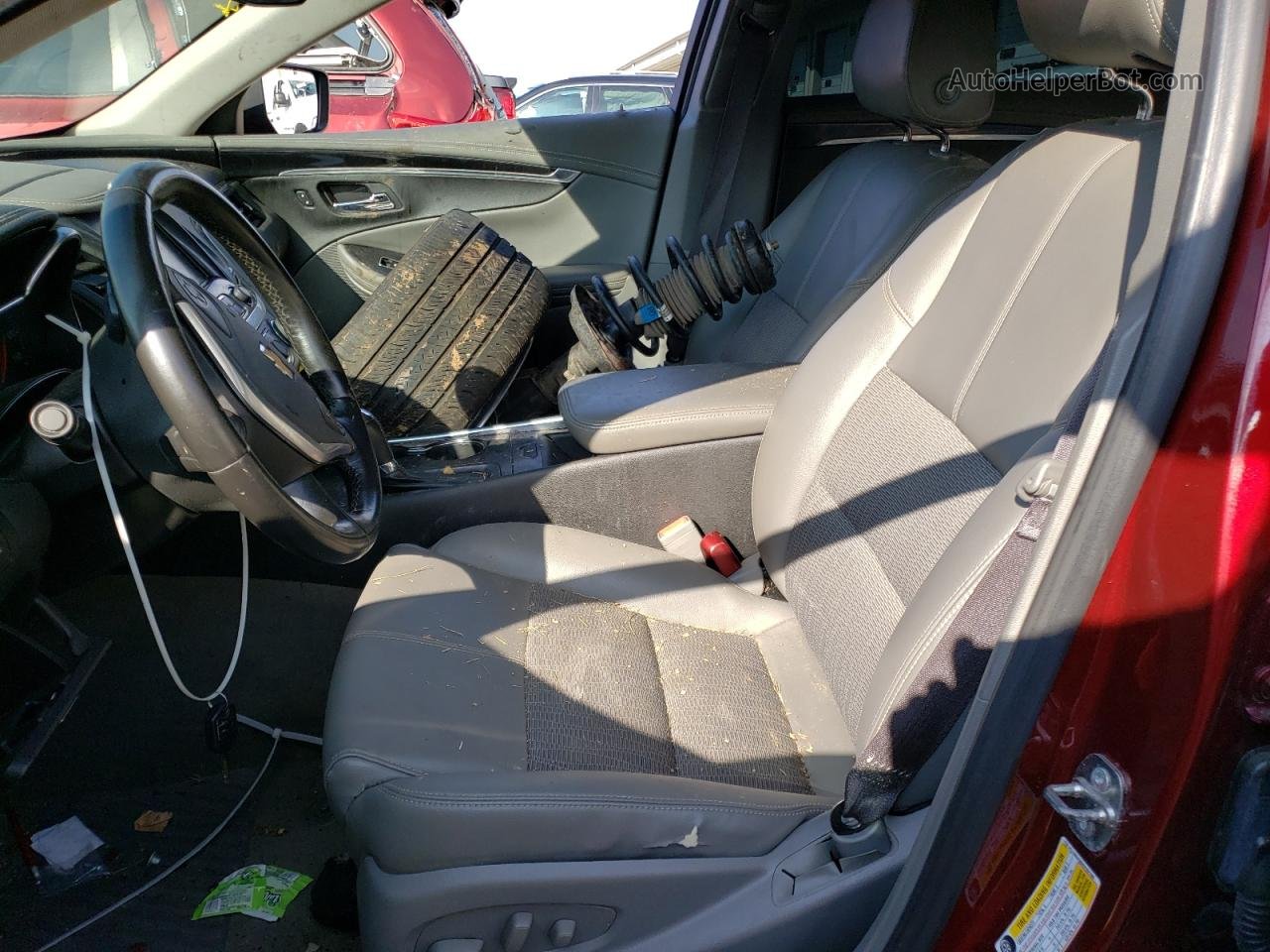 2017 Chevrolet Impala Lt Темно-бордовый vin: 2G1105S36H9192186