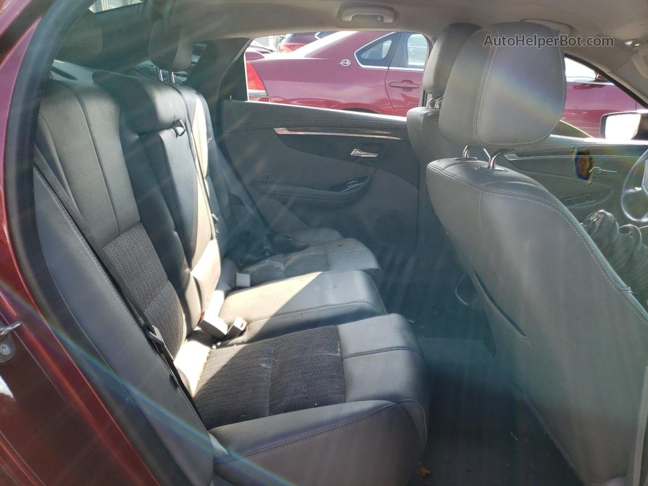 2017 Chevrolet Impala Lt Maroon vin: 2G1105S36H9192186