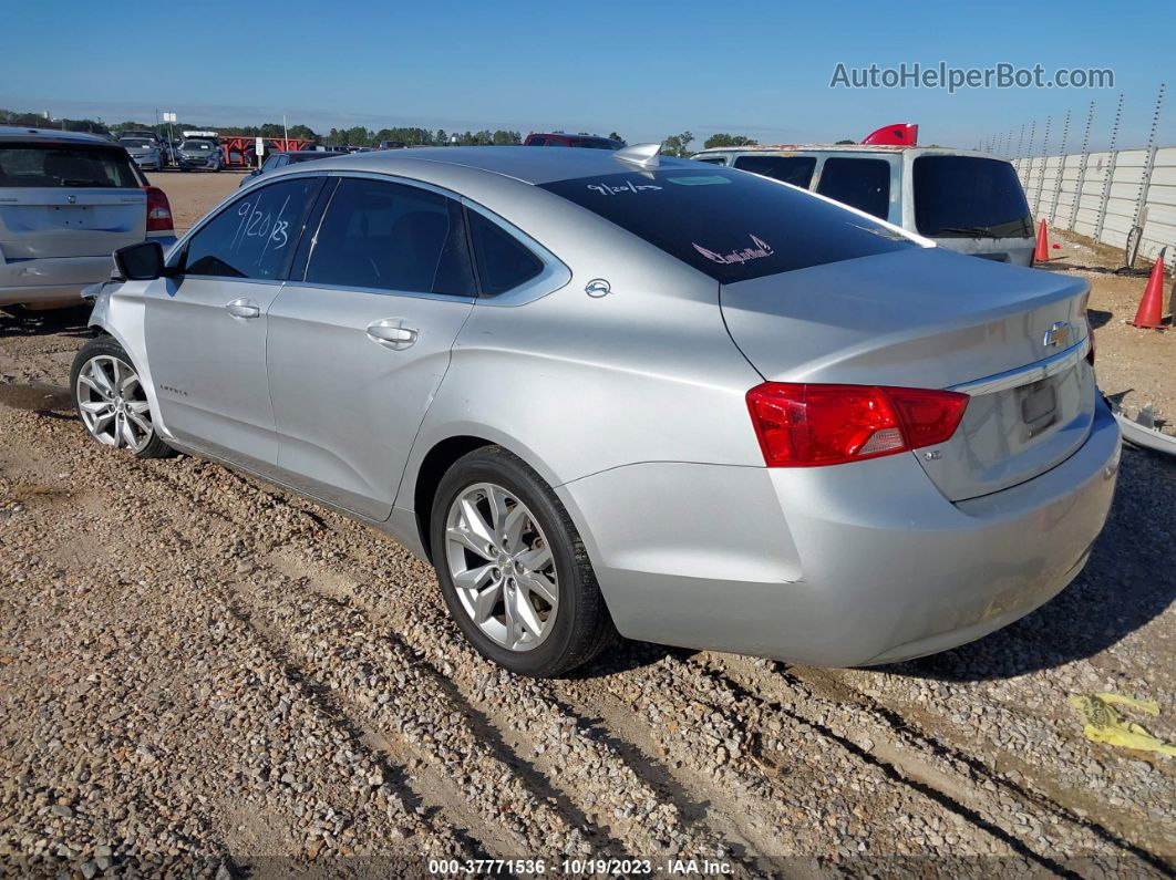 2017 Chevrolet Impala Lt Silver vin: 2G1105S37H9102799