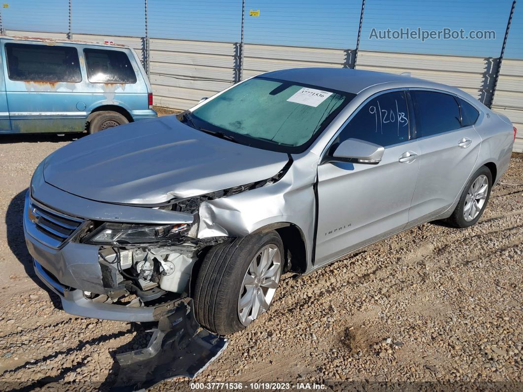 2017 Chevrolet Impala Lt Silver vin: 2G1105S37H9102799