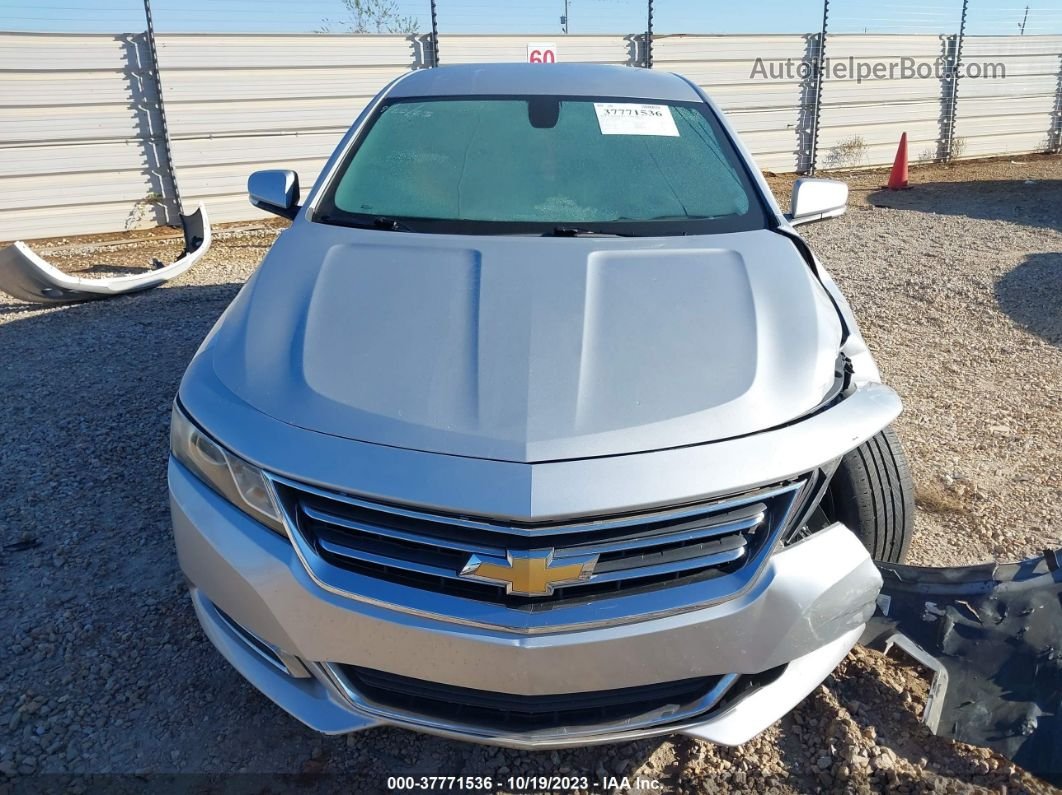 2017 Chevrolet Impala Lt Silver vin: 2G1105S37H9102799