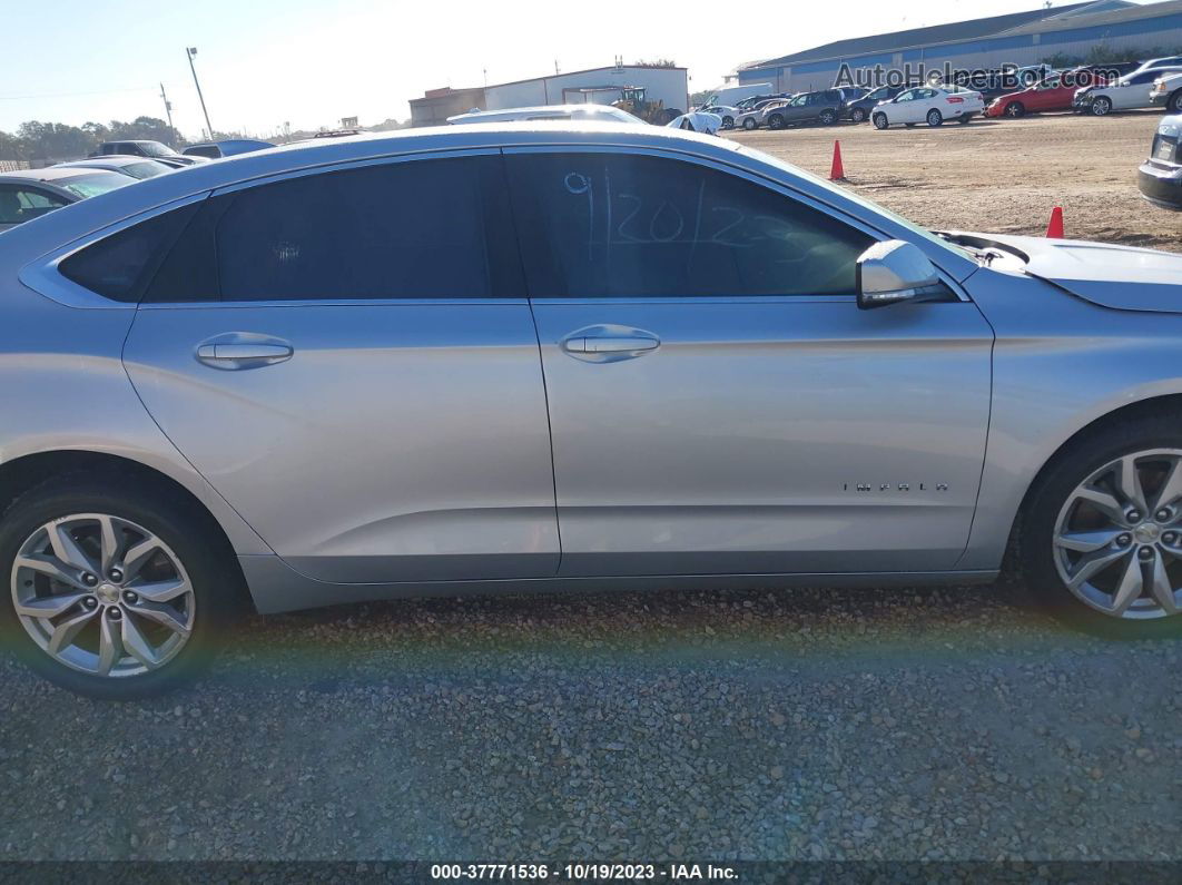 2017 Chevrolet Impala Lt Silver vin: 2G1105S37H9102799