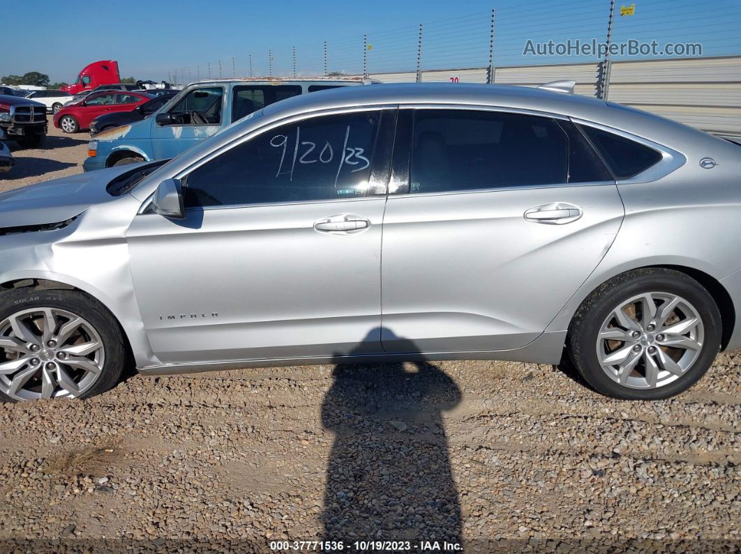 2017 Chevrolet Impala Lt Silver vin: 2G1105S37H9102799