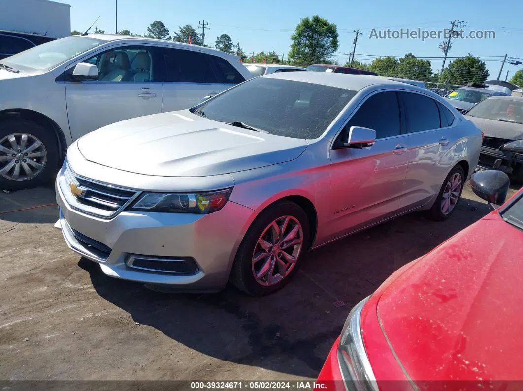 2017 Chevrolet Impala 1lt Silver vin: 2G1105S37H9116024